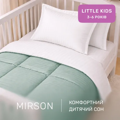 Комплект постільної білизни Сатин LITTLE KIDS Satin Stripe 30-0013 + 30-0001 Gilberta - 4