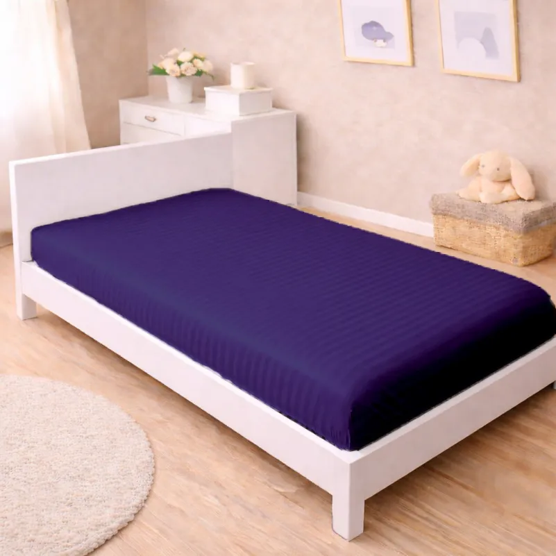 Комплект постельного белья Сатин JUNIOR Satin Stripe 30-0021 + 30-0020 Likana - 4