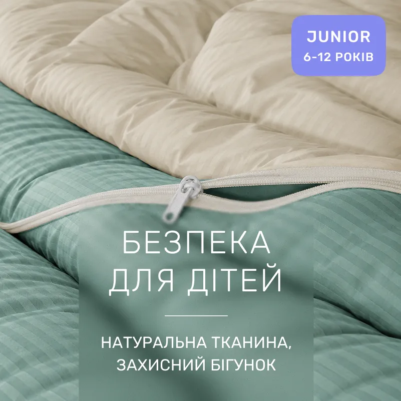 Комплект постельного белья Сатин JUNIOR Satin Stripe 30-0013 + 30-0004 Rovena - 2