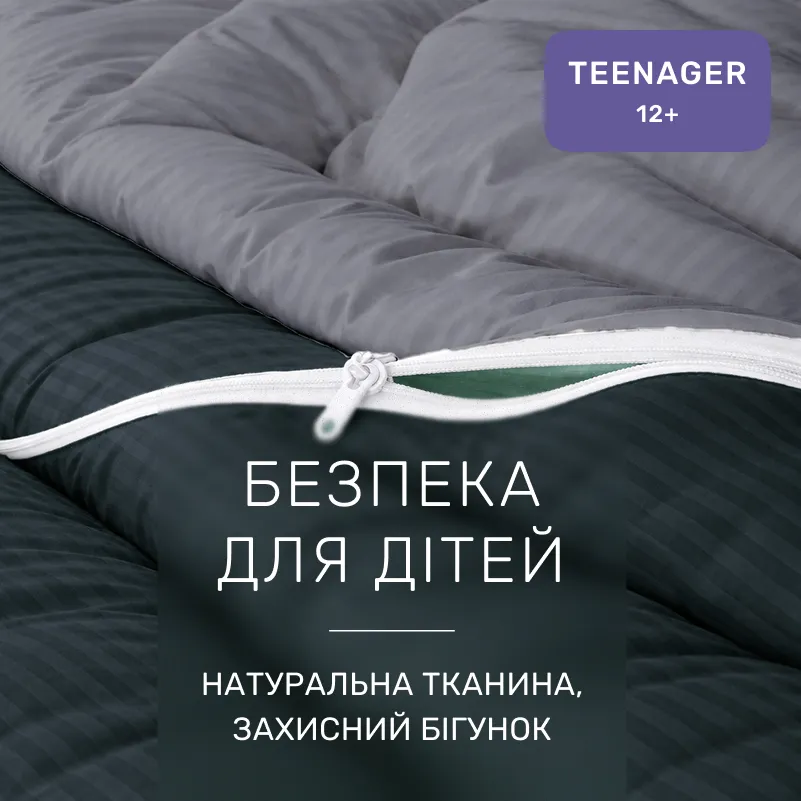 Комплект постельного белья Сатин TEENAGER Satin Stripe 30-0021 + 30-0012 Yamindi - 2
