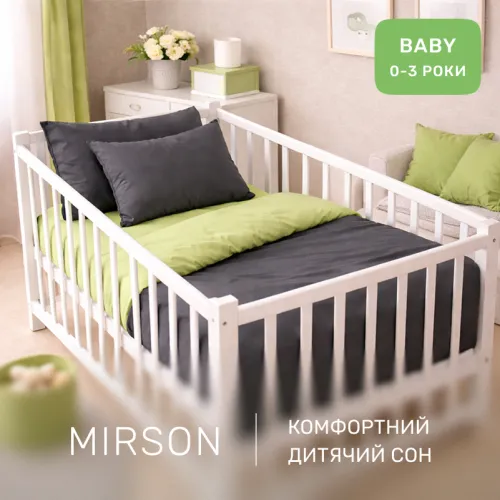 Комплект постельного белья  Бязь BABY Verginia (12-0714 + 16-5803) - 4