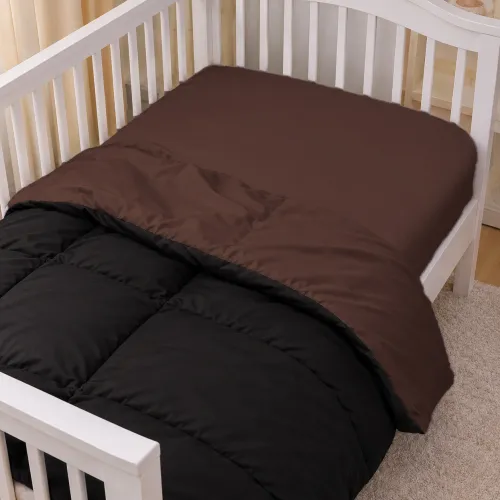 Комплект постельного белья Сатин LITTLE KIDS Dark Chocolate 0211+0055 - 5