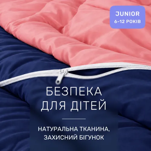 Комплект постельного белья Сатин JUNIOR Delphinium 0132+4052 - 3