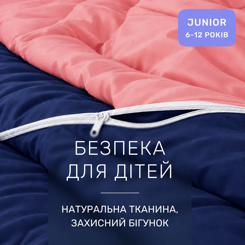 Комплект постельного белья Сатин JUNIOR Delphinium 0132+4052 - 2