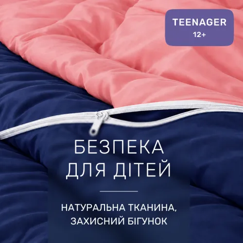 Комплект постельного белья Сатин TEENAGER Delphinium 0132+4052 - 3