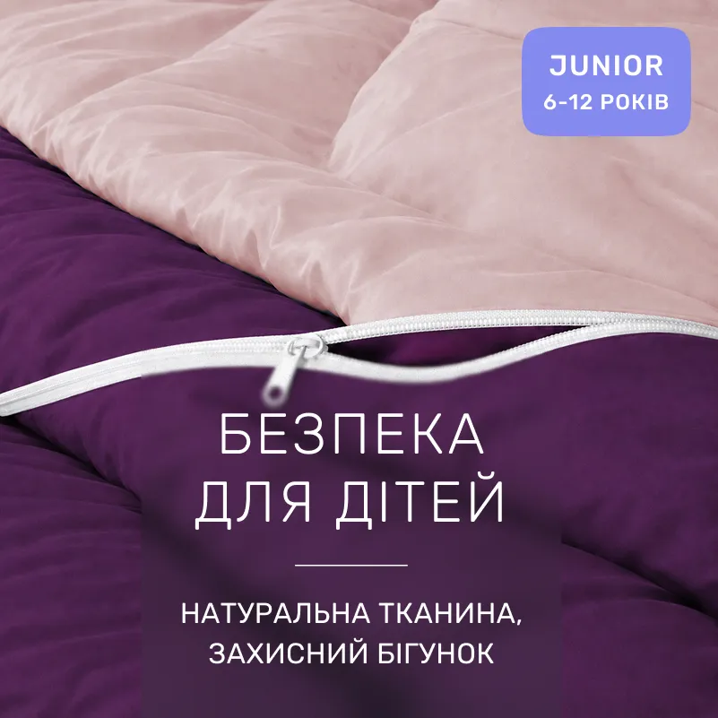 Комплект постільної білизни Сатин JUNIOR Iris 0199+3220 - 2