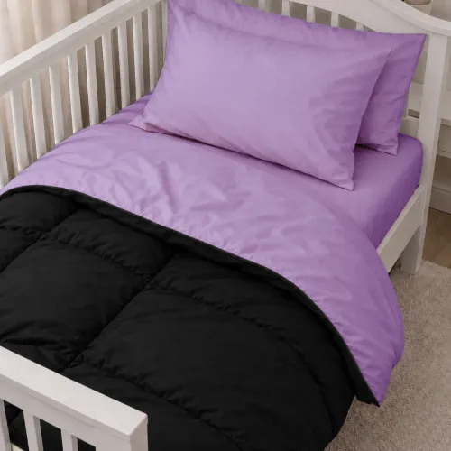 Комплект постельного белья Сатин LITTLE KIDS Lavanda 3820+0055 - 1