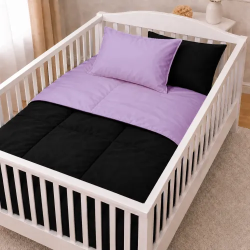 Комплект постельного белья Сатин BABY Lavanda 3820+0055 - 1