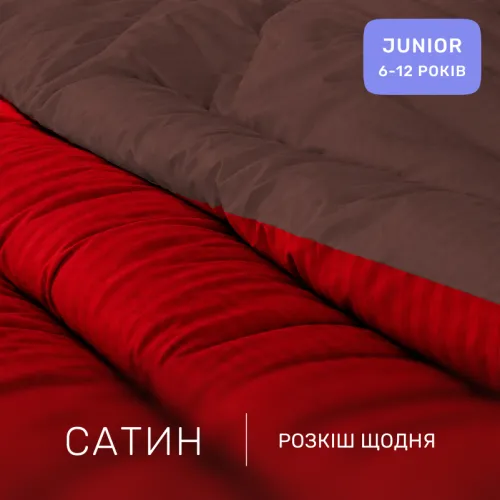 Комплект постельного белья Сатин JUNIOR Satin Stripe 30-0018 + 30-0006 Brendon - 2
