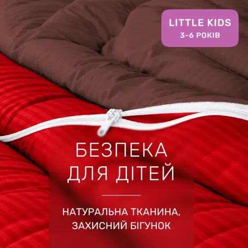 Комплект постільної білизни Сатин LITTLE KIDS Satin Stripe 30-0018 + 30-0006 Brendon - 3