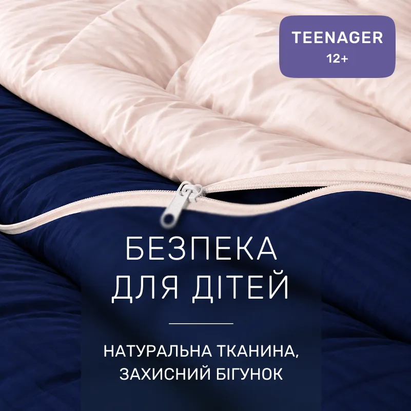 Комплект постільної білизни Сатин TEENAGER Satin Stripe 30-0020 + 30-0004 Danelli - 2