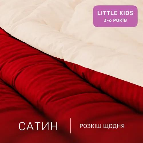 Комплект постільної білизни Сатин LITTLE KIDS Satin Stripe 30-0018 + 30-0004 Jenadi - 2