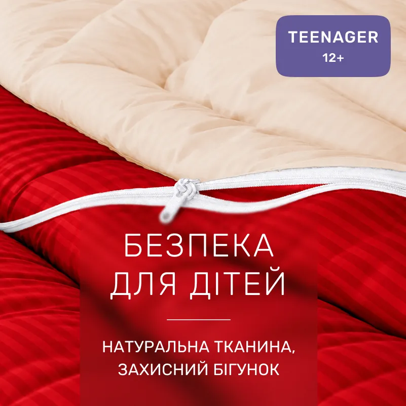 Комплект постельного белья Сатин TEENAGER Satin Stripe 30-0018 + 30-0004 Jenadi - 2