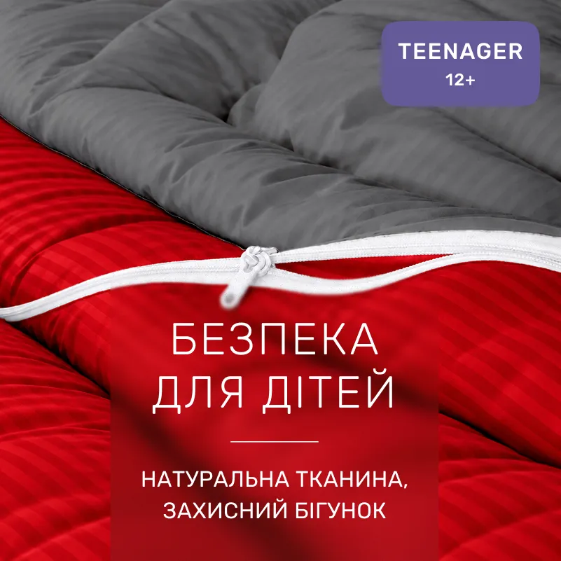 Комплект постельного белья Сатин TEENAGER Satin Stripe 30-0018 + 30-0012 Jeren - 2