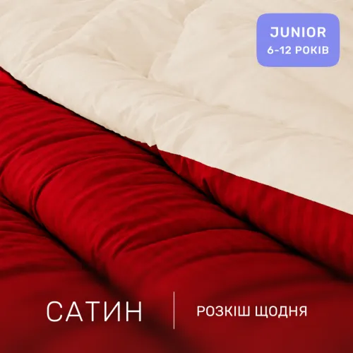 Комплект постельного белья Сатин JUNIOR Satin Stripe 30-0018 + 30-0002 Karimi - 2