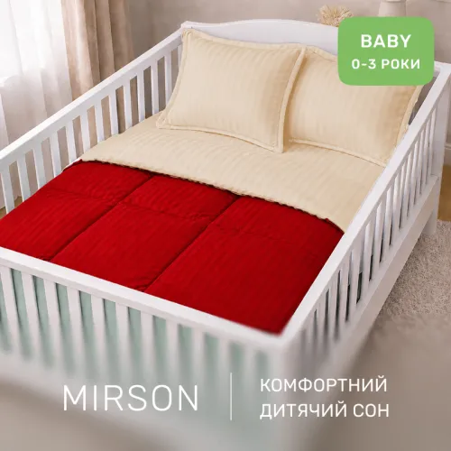 Комплект постельного белья Сатин BABY Satin Stripe 30-0018 + 30-0002 Karimi - 4