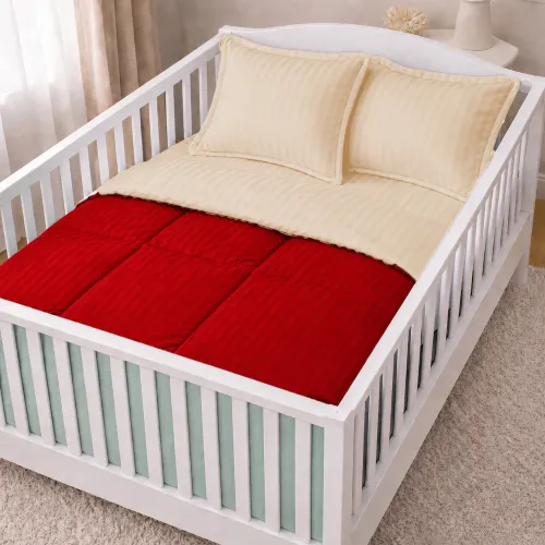 Комплект постельного белья Сатин BABY Satin Stripe 30-0018 + 30-0002 Karimi - 1