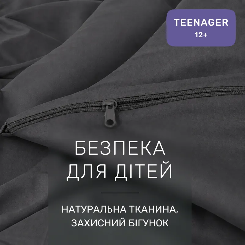 Комплект постільної білизни Фланель TEENAGER Фланель 005 Marengo - 2