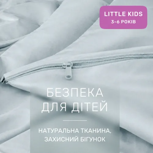 Комплект постільної білизни Фланель LITTLE KIDS Фланель 006 Menthol - 3