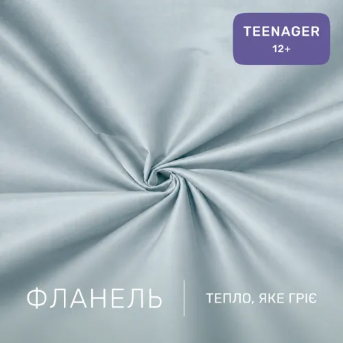 Комплект постельного белья TEENAGER Фланель 006 Menthol - 2
