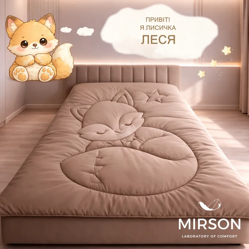 Одеяло №0567 Sleepy Friends "Леся" Cotton (бязь) деми - 1