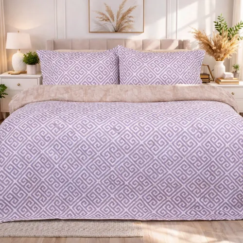 Пододеяльник Поплин 00-4 "Geometry Beige"