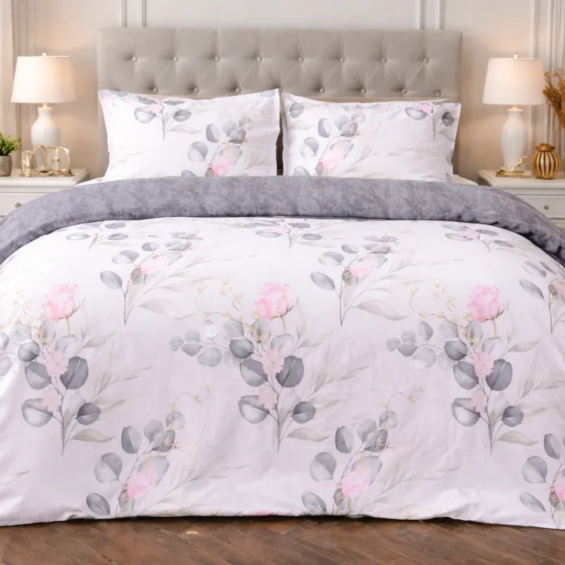 Наволочка Поплин 00-7 "Pink Flowers" - 5