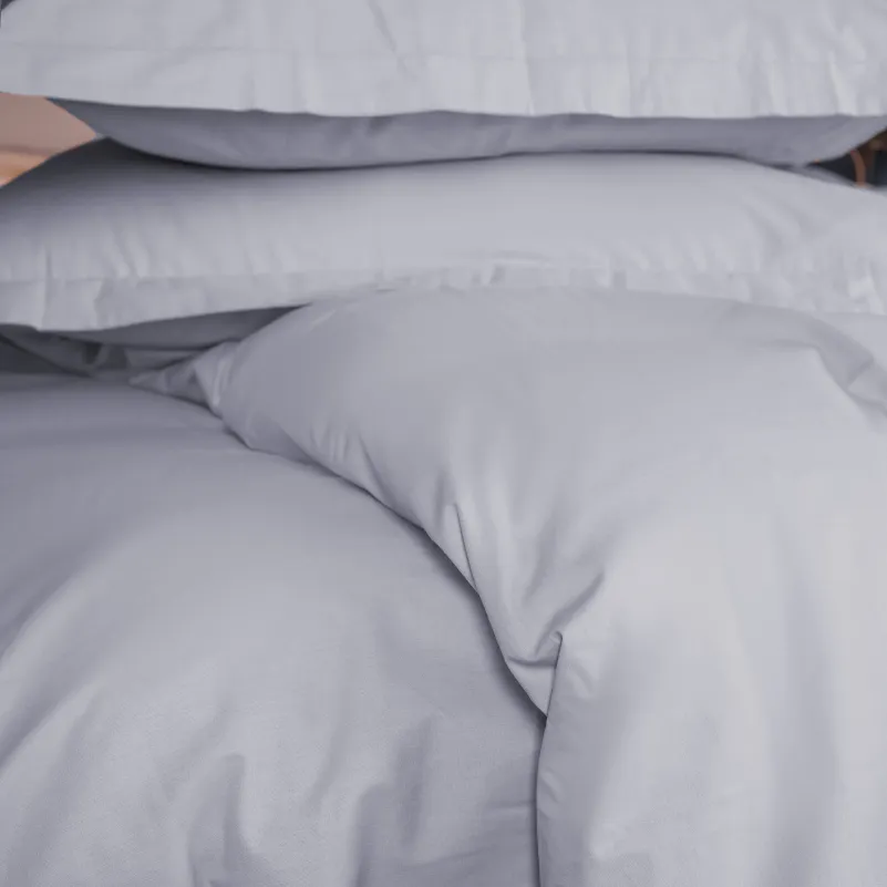 Наволочка Poplin Line "054 Light Gray" - 4