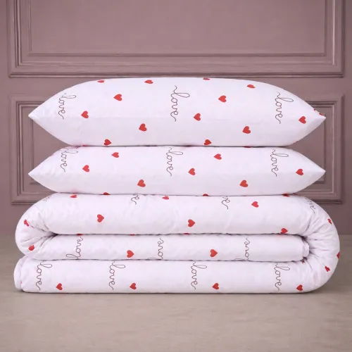 Комплект постельного белья Бязь 17-0963 Tiny Hearts