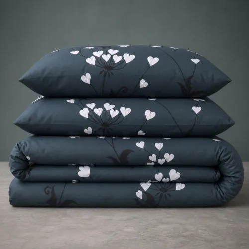 Комплект постельного белья Бязь 17-0961 Dark Hearts