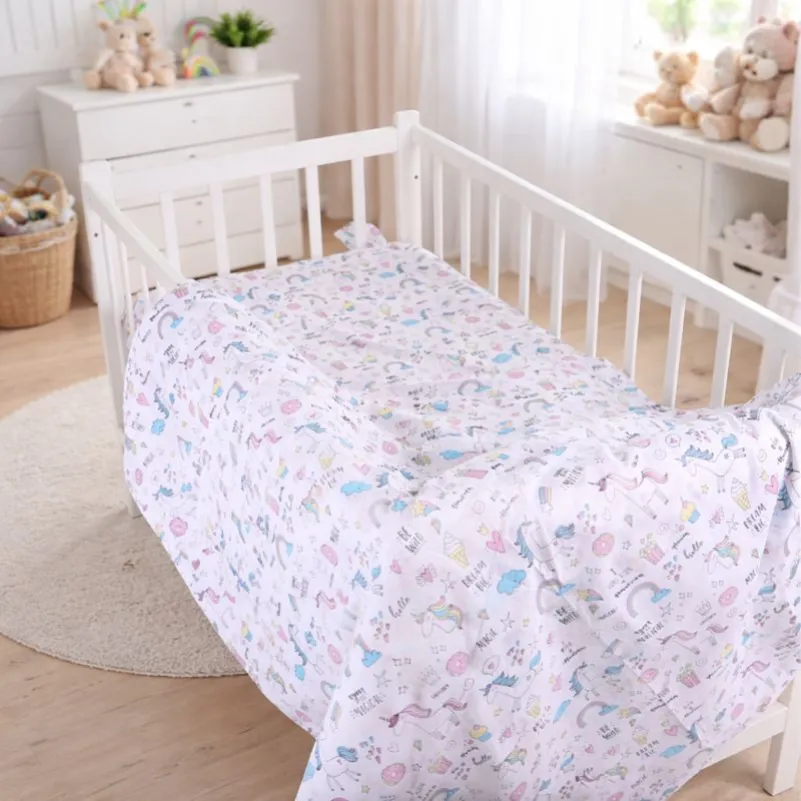 Комплект постельного белья Ranforce Elite LITTLE KIDS 17-0932 Tiny Unicorn pink - 6