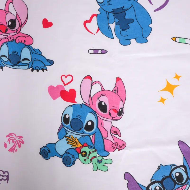 Комплект постельного белья Бязь LITTLE KIDS 17-0909 Cute Stitch White - 7