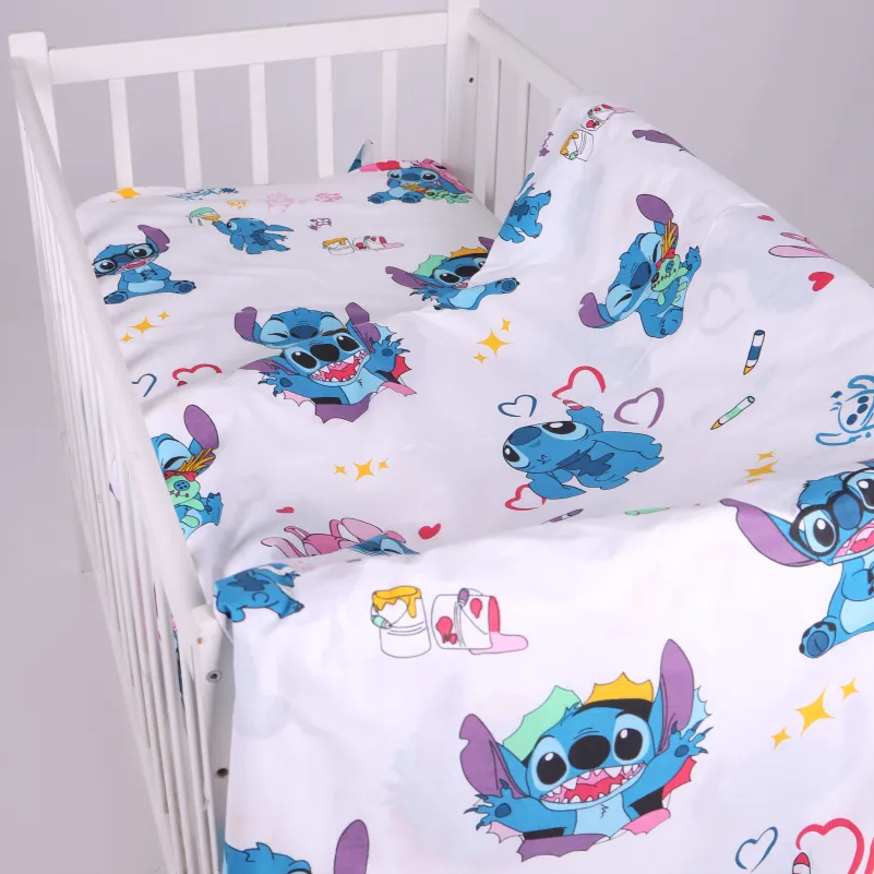 Комплект постельного белья Ranforce Elite LITTLE KIDS 17-0909 Cute Stitch White - 10