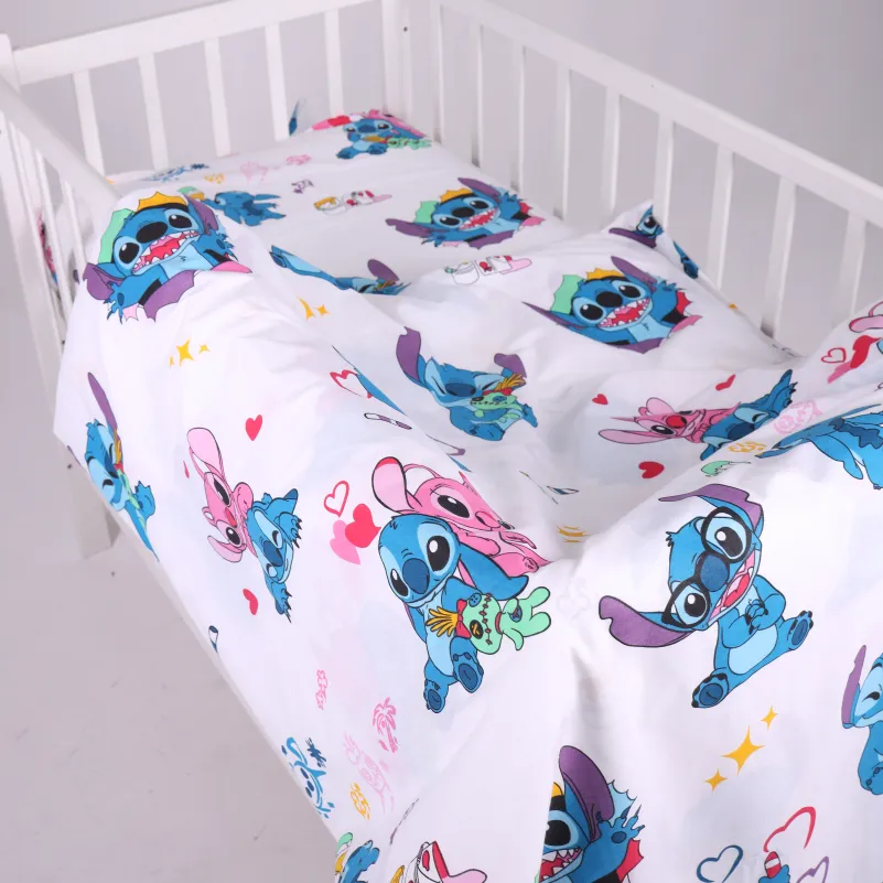 Комплект постельного белья Ranforce Elite LITTLE KIDS 17-0909 Cute Stitch White - 9