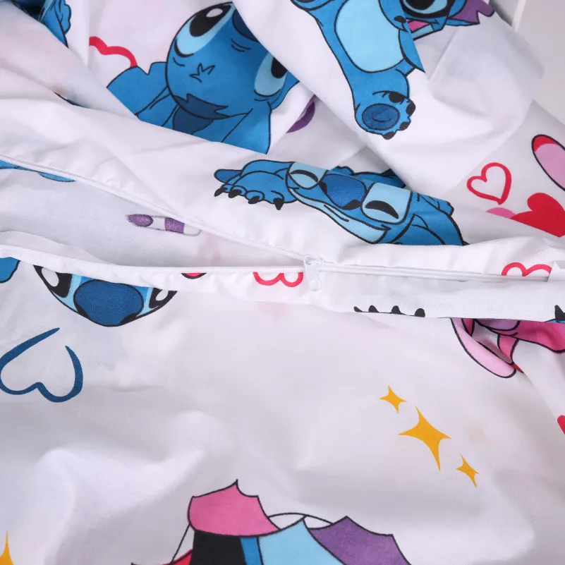 Комплект постельного белья Бязь LITTLE KIDS 17-0909 Cute Stitch White - 11