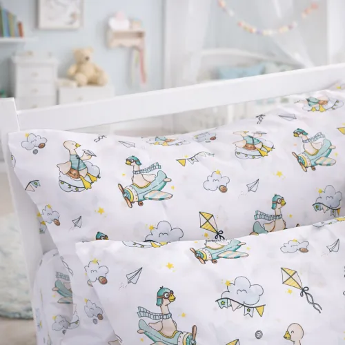 Наволочка Бязь Kids Time 17-0927 Little Goose - 2