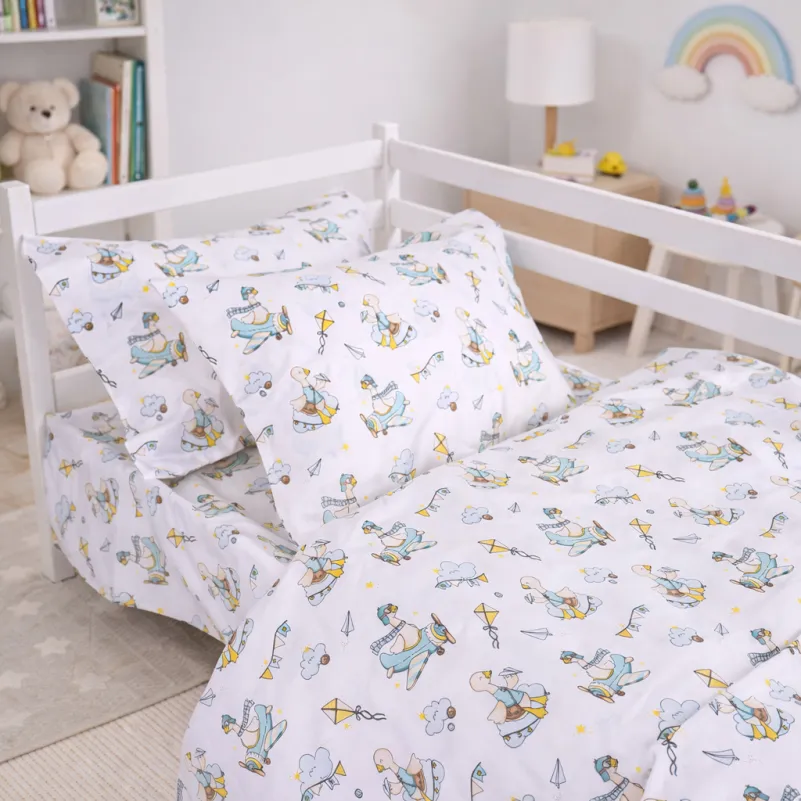 Наволочка Бязь Kids Time 17-0927 Little Goose - 2