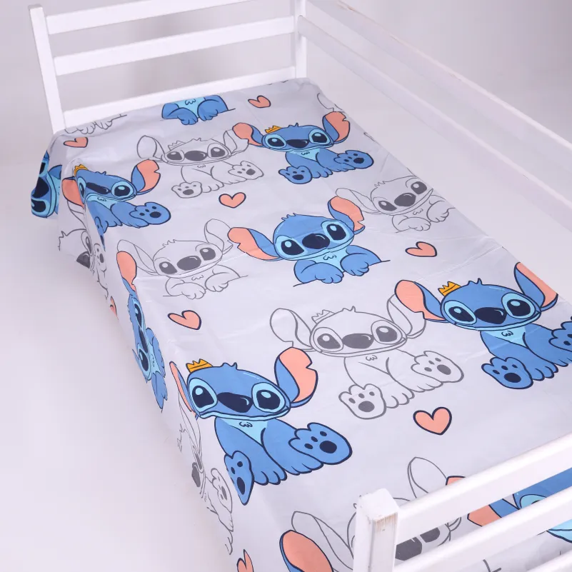 Комплект постельного белья Ranforce Elite JUNIOR 17-0911 Stitch Vibes Beige - 9