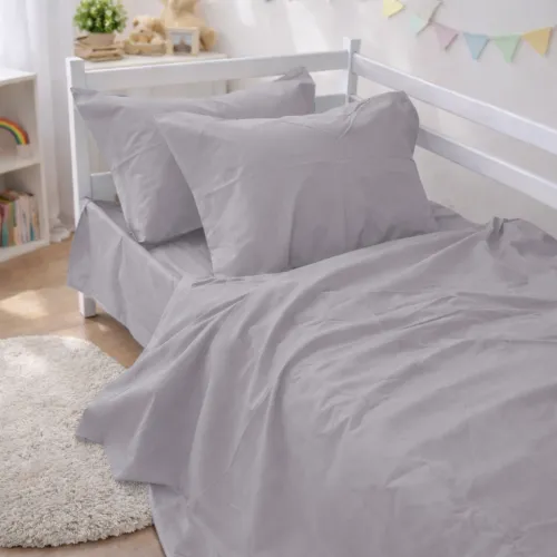 Комплект постельного белья Бязь JUNIOR 16-5703 Light Gray