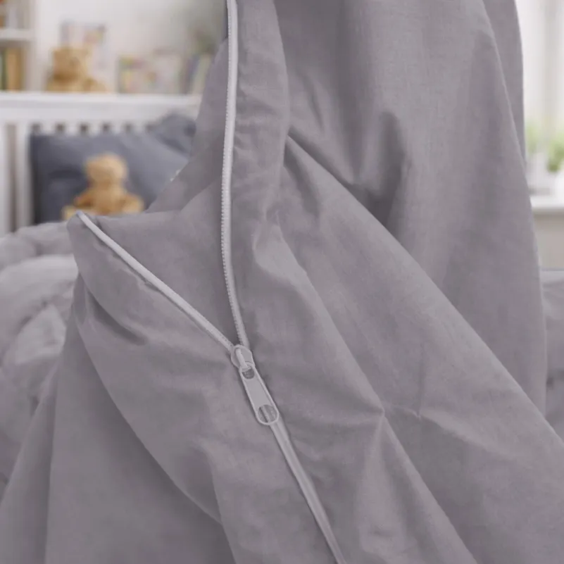 Комплект постельного белья Бязь JUNIOR 16-5703 Light Gray - 8