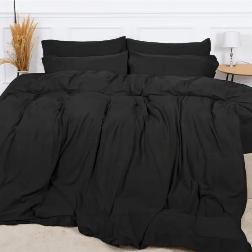 Підковдра Велюр Winter Frost 28-0007 Black Velvet