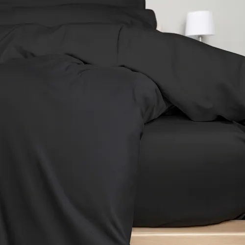 Підковдра Велюр Winter Frost 28-0007 Black Velvet - 2