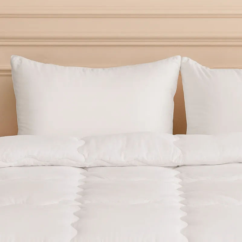 Одеяло шерстяное Hand Made Gold Silk №169 шерсть микросатин (зимнее) - 5