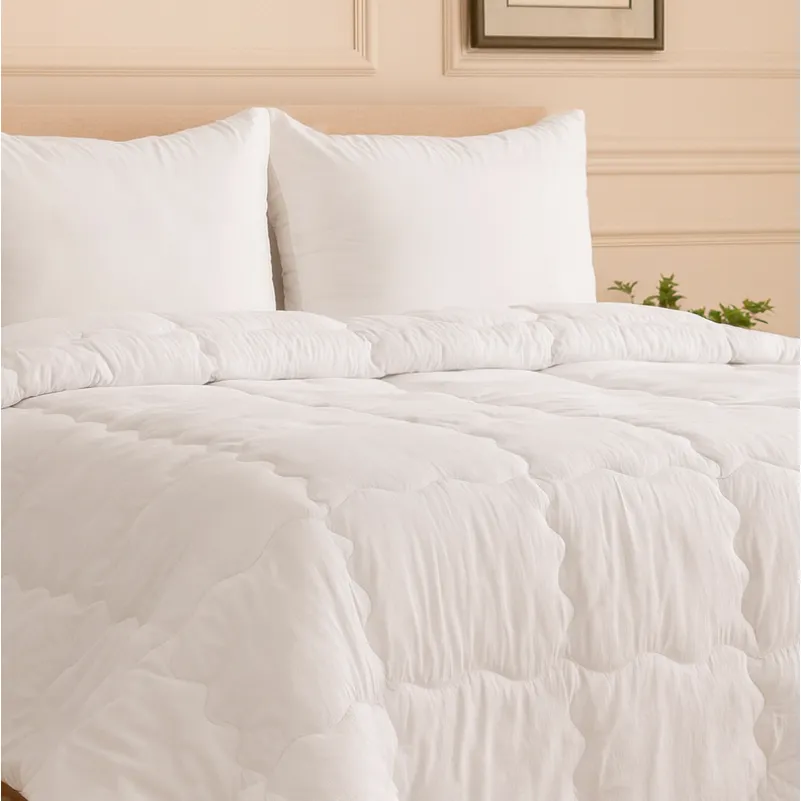 Одеяло шерстяное Hand Made Gold Silk №169 шерсть микросатин (зимнее) - 6