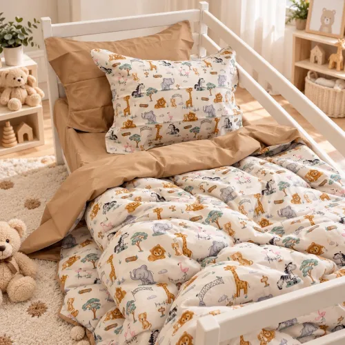 Комплект постельного белья Сатин Kids Time 22-1418 Safari baby - 1