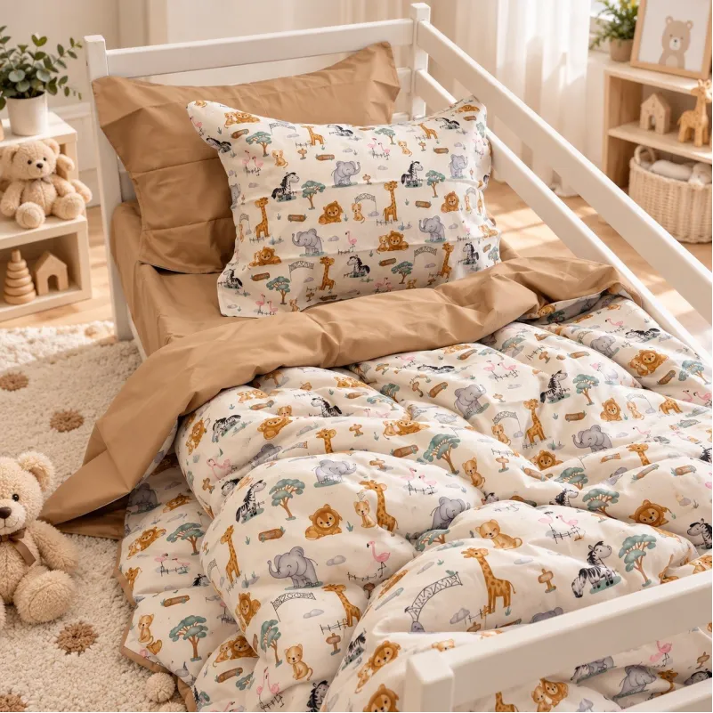 Простирадло Сатин Kids Time 22-1418 Safari baby - 2