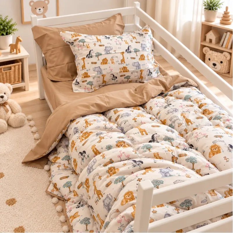 Наволочка Сатин Kids Time 22-1418 Safari baby - 1