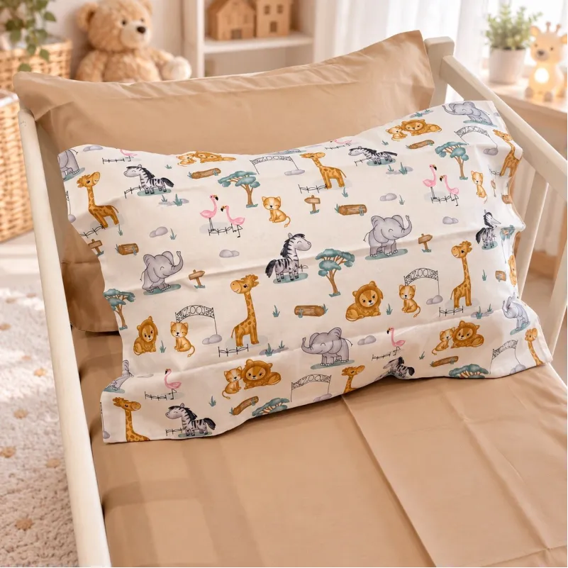 Комплект постельного белья Сатин LITTLE KIDS Kids Time 22-1418 Safari baby Фото - 7