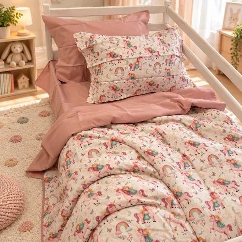 Комплект постельного белья Сатин TEENAGER Kids Time 22-1421 Unicorn meanness - 1