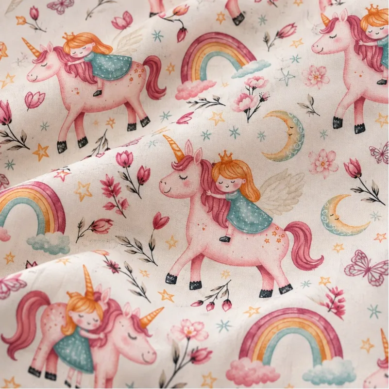 Наволочка Сатин Kids Time 22-1421 Unicorn meanness - 3